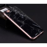 Wholesale iPhone 7 Marble Design Case (Black White)